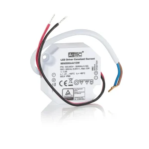 AcTEC Mini driver LED CC 500mA, 12W, IP65^ Bloc D'Alimentation Courant Constant