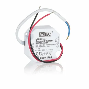 AcTEC Mini driver LED CC 700mA, 12W, IP65^ Bloc D'Alimentation Courant Constant