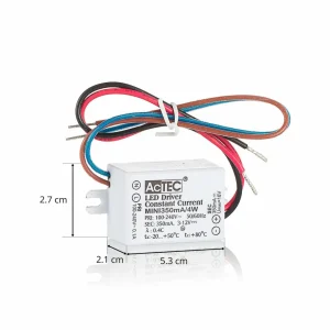 AcTEC Mini driver LED CC 700mA, 4 W, IP65^ Bloc D'Alimentation Courant Constant