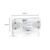 AcTEC Slim driver LED CC 700mA, 6 W^ Bloc D'Alimentation Courant Constant