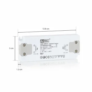 AcTEC Slim driver LED CC 350 mA, 12W^ Bloc D'Alimentation Courant Constant
