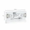AcTEC Slim driver LED CC 350 mA, 20W^ Bloc D'Alimentation Courant Constant