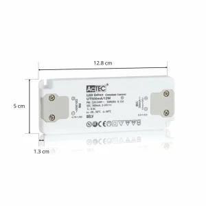 AcTEC Slim driver LED CC 500mA, 12W^ Bloc D'Alimentation Courant Constant