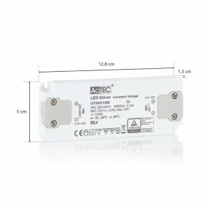 AcTEC Slim driver LED CV 24V, 12W^ Bloc D'Alimentation Courant Constant