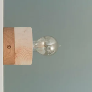 Almut von Wildheim ALMUT 0239 applique, vegan, pin cembro/chêne^ Luminaires Durables
