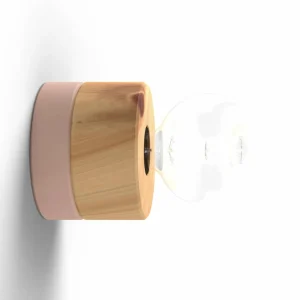 Almut von Wildheim ALMUT 0239 applique vegan, pin cembro/rose tendre^ Luminaires Durables