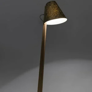 Almut von Wildheim ALMUT 1411 lampadaire courbé Ø30cm foin prés^ Luminaires Durables