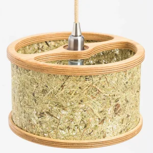 Almut von Wildheim ALMUT 2610 suspension Ø 25cm, foin véritable^ Luminaires Durables