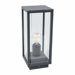 Lucande Annalea - luminaire pour socle de forme angulaire^ Potelets Extérieurs