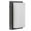 LCD Applique Babett E27 avec capteur, graphite^ Appliques D'Extérieur Avec Détecteur