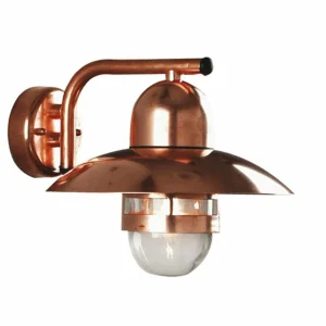 Nordlux Applique basse consommation Nibe, cuivre^ Appliques Murales Extérieures