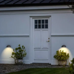 Nordlux Applique Bergen à basse consommation acier^ Appliques Murales Extérieures