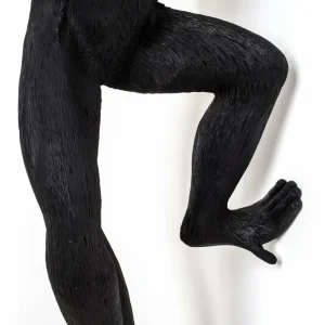 SELETTI Applique déco LED Monkey Lamp, gauche, noire^ Lampes Décoratives
