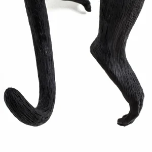 SELETTI Applique déco LED Monkey Lamp, gauche, noire^ Lampes Décoratives