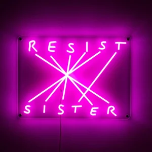 SELETTI Applique déco LED Resist-Sister, fuchsia^ Lampes Décoratives