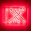 SELETTI Applique déco LED Santa-Satan, rouge^ Lampes Décoratives