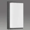 LCD Applique d’ext. Babett E27 sans capteur graphite^ Appliques Murales Extérieures