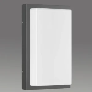 LCD Applique d’ext. Babett E27 sans capteur graphite^ Appliques Murales Extérieures