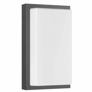 LCD Applique d’ext. Babett E27 sans capteur graphite^ Appliques Murales Extérieures