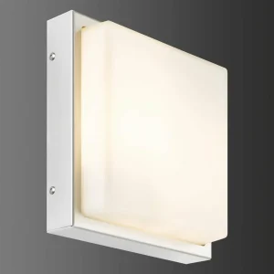 LCD Applique d’extérieur 046, détecteur, acier inox^ Appliques D'Extérieur Avec Détecteur