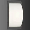 LCD Applique d’extérieur 053 en acier inox, graphite^ Appliques Murales Extérieures