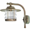 Moretti Luce Applique d'extérieur Adessora lanterne résistante à l'eau de mer^ Appliques Murales Extérieures