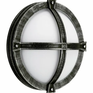 Albert Leuchten Applique d'extérieur Agneß style rustique noir^ Appliques Murales Extérieures