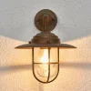 Moretti Luce Applique d'extérieur Antique et verre transparent^ Appliques Murales Extérieures