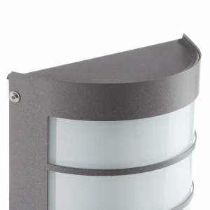 CMD Applique d'extérieur Aqua Marco grille, anthracite^ Appliques Murales Extérieures