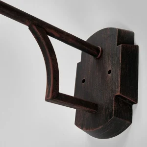 Lucide Applique d’extérieur Aruba, Ø 25 cm, brun rouille^ Appliques Murales Extérieures