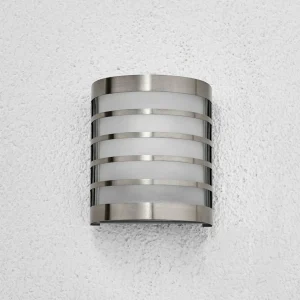 Lindby Applique d'extérieur Calin en inox^ Appliques Murales Extérieures