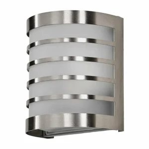 Lindby Applique d'extérieur Calin en inox^ Appliques Murales Extérieures