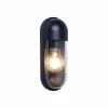 Viokef Applique d'extérieur Cap, noir, hauteur 24 cm^ Appliques Murales Extérieures