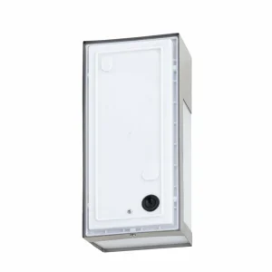 Lindby Applique d’extérieur carrée LED Kirana en inox^ Appliques Murales Extérieures