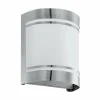 EGLO Applique d’extérieur Cerno, acier inoxydable^ Luminaires De Terrasse