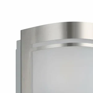 EGLO Applique d’extérieur Cerno, acier inoxydable^ Luminaires De Terrasse