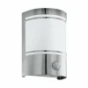 EGLO Applique d’extérieur Cerno détecteur, acier inox^ Appliques D'Extérieur Avec Détecteur