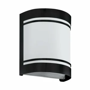 EGLO Applique d’extérieur Cerno, noire^ Luminaires De Terrasse