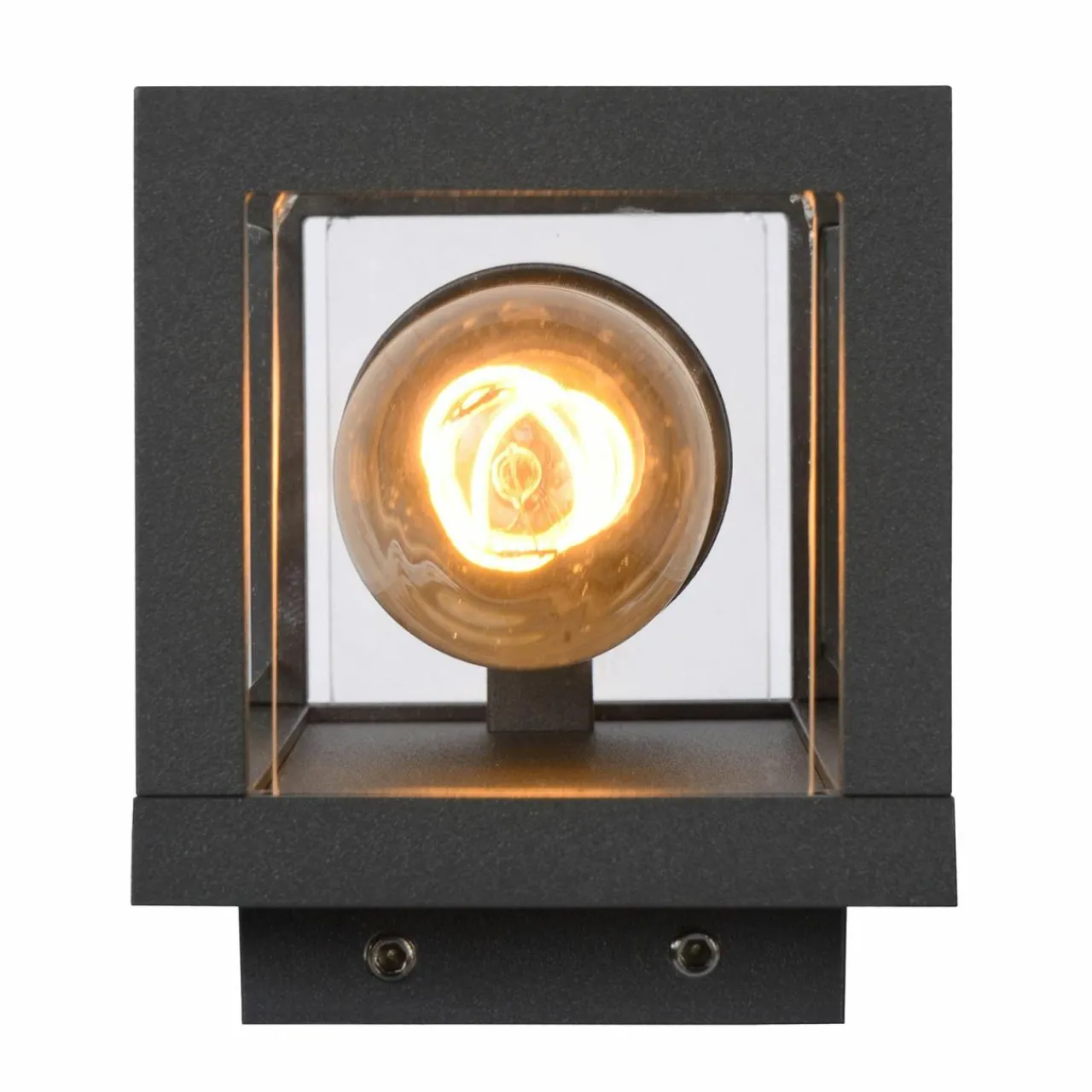 applique_dextrieur_claire_mini_abatjour_en_verre___lampe_2.webp Lucide Applique d'extérieur Claire Mini, abat-jour en verre, à 1 lampe^ Appliques Murales Extérieures