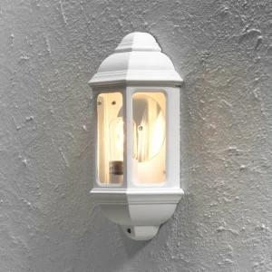Konstsmide Applique d'extérieur classique CAGLIARI I blanche^ Appliques Murales Extérieures