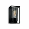 Moretti Luce Applique d'extérieur Cubic³ 3365 noir/transparent^ Appliques Murales Extérieures