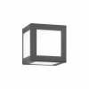 CMD Applique d'extérieur Cubo cubique, anthracite^ Appliques Murales Extérieures