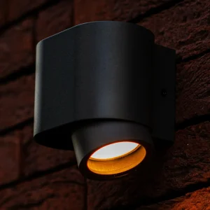 LUTEC Applique d’extérieur Cypres, IP44, à 1 lampe^ Appliques Murales Extérieures