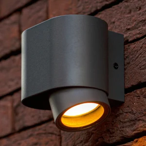 LUTEC Applique d’extérieur Cypres, IP44, à 1 lampe^ Appliques Murales Extérieures
