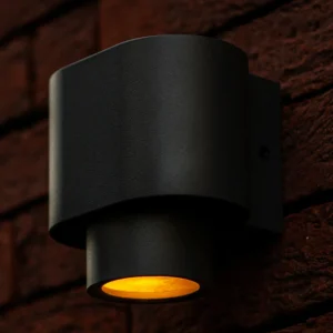 LUTEC Applique d’extérieur Cypres, IP44, à 1 lampe^ Appliques Murales Extérieures