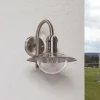Lindby Applique d'extérieur Damion moderne en inox^ Appliques Murales Extérieures