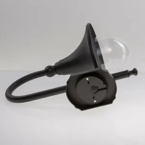 Lindby Applique d'extérieur Daphné élégante noire^ Appliques Murales Extérieures