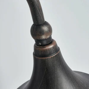 Lindby Applique d’extérieur Daphné noir ancien, détecteur^ Appliques D'Extérieur Avec Détecteur