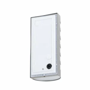 Lindby Applique d’extérieur décorative Alvin en inox^ Appliques Murales Extérieures