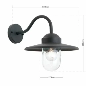 ORION Applique d’extérieur Edward vintage anthracite^ Appliques Murales Extérieures